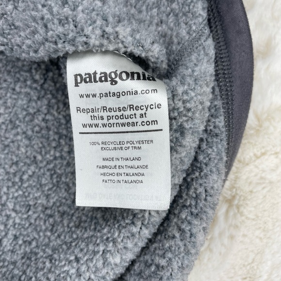 Patagonia Men’s Gray Quarter Zip Better Sweater -XS - Picture 6 of 7